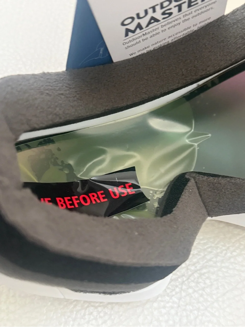 OutdoorMaster OTG Ski Goggles - Over Glasses Ski/Snowboard Goggles